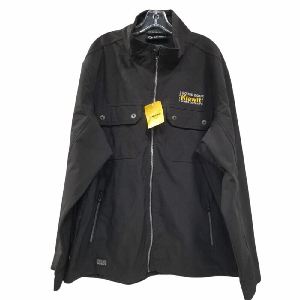 Kiewit Men’s 2XL Insulated Soft Shell Work Shirt Jacket